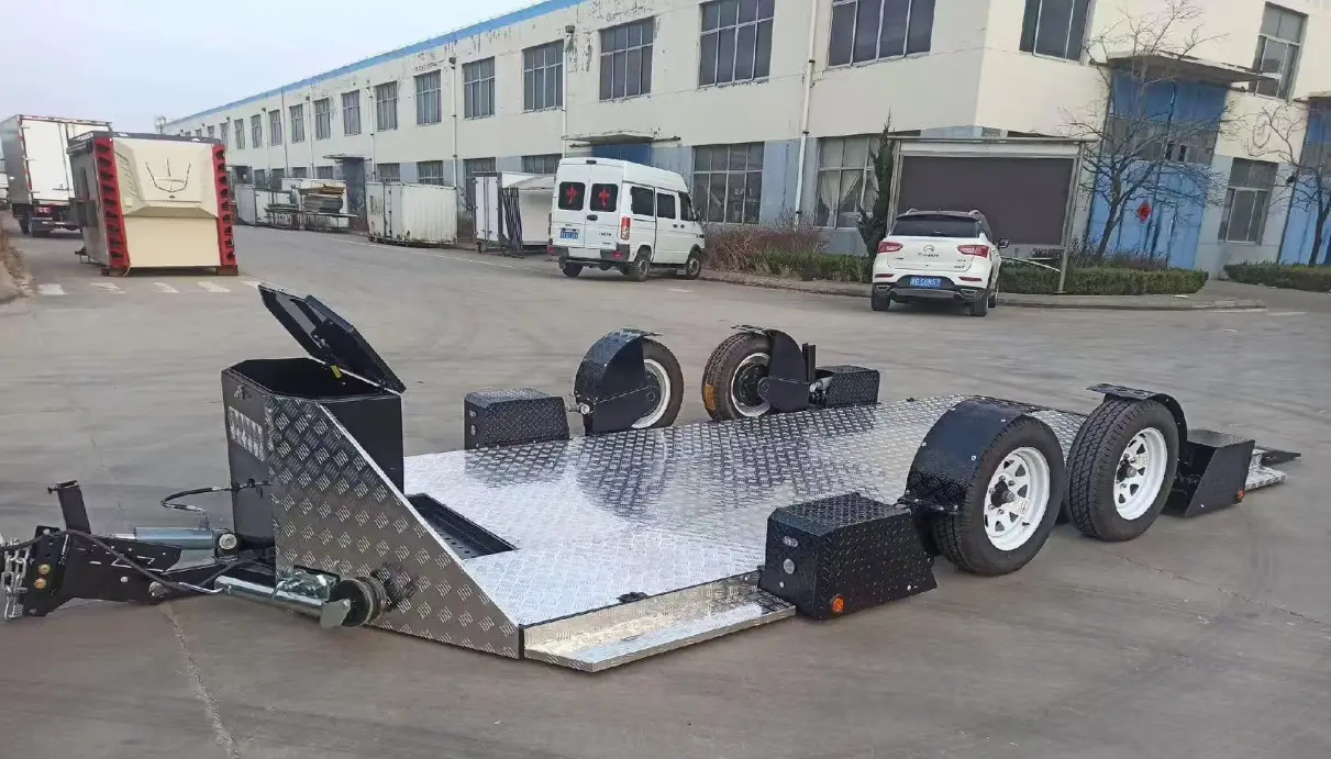 2.5T Dual-Axle Hydraulic Elevatio Trailer