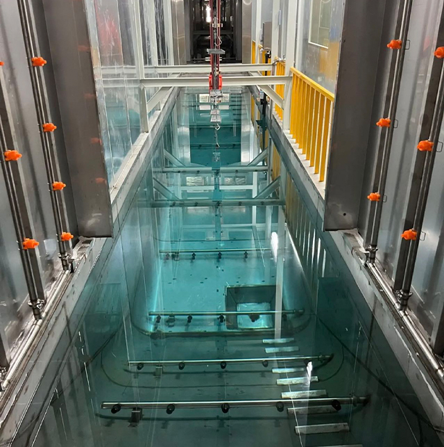 How does Whole Chain Tech nuper launched 8.000-quadratum-meter E-Coating & Painting Line function?