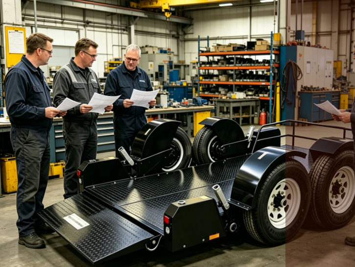 WholeChainTech Hydraulic Leva Trailer: A Guide to Wire Control Operation