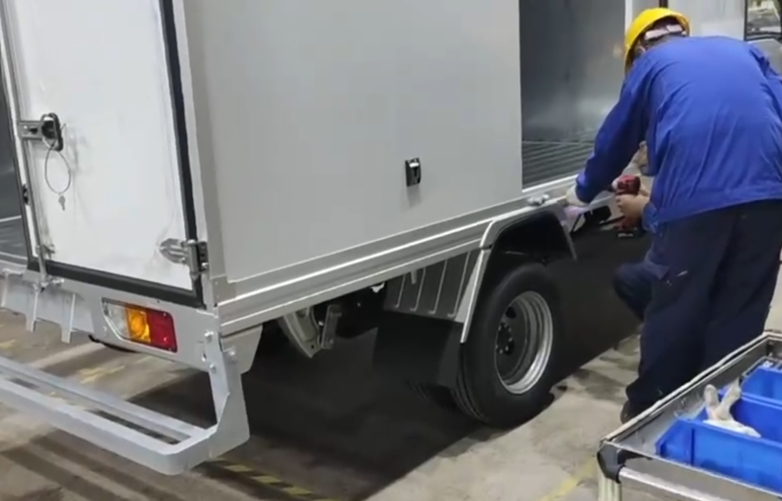 Extremum gradum Cargo Box Conventus signantes cum tenaces Application