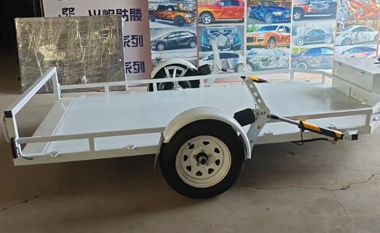 Duis White Single-Axle remote control Flatbed Video