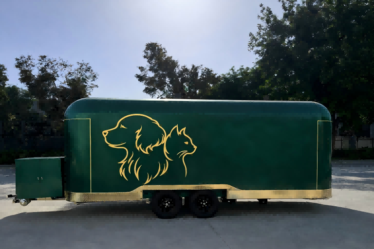 Pet Grooming Trailer